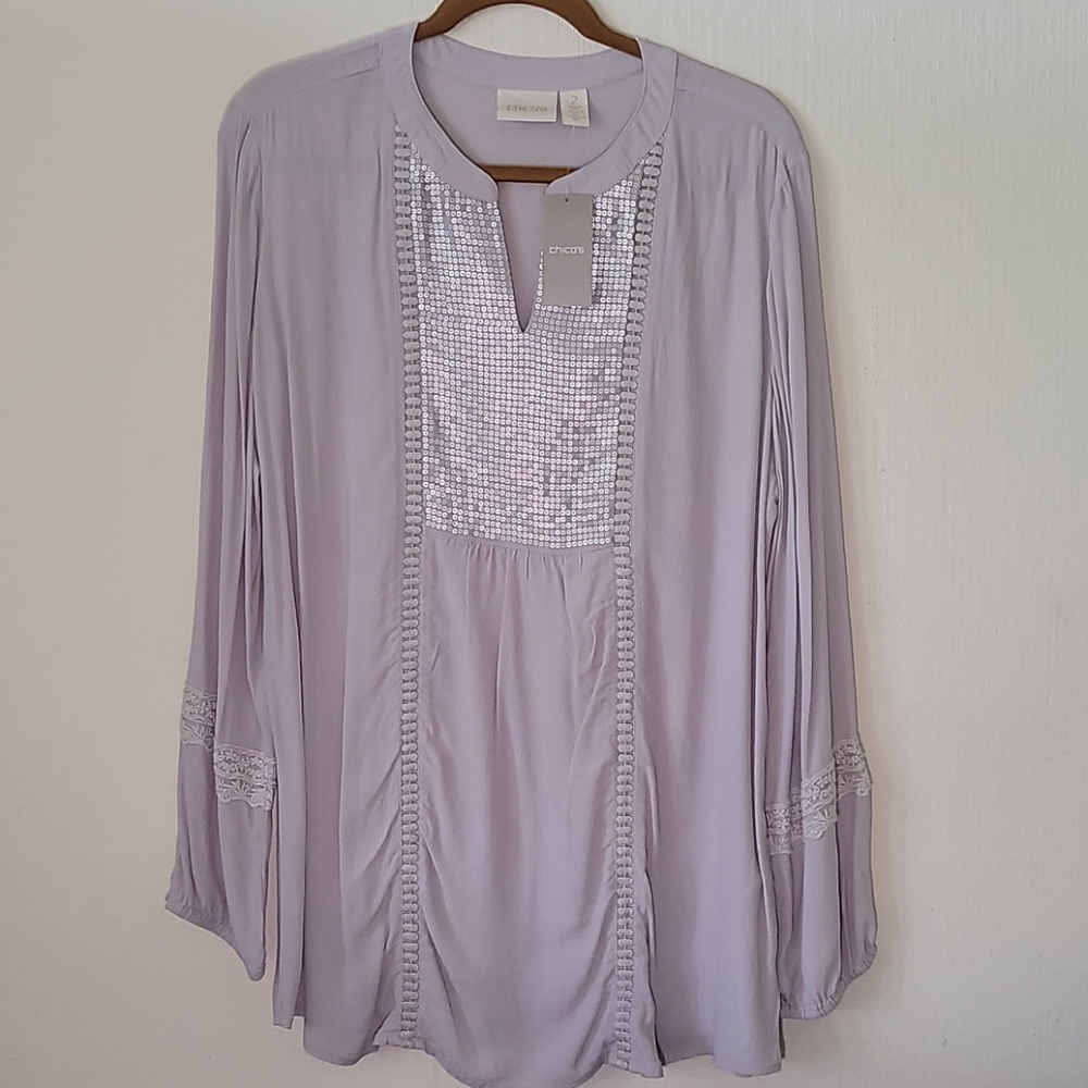 Chico's long sleeve blouse.